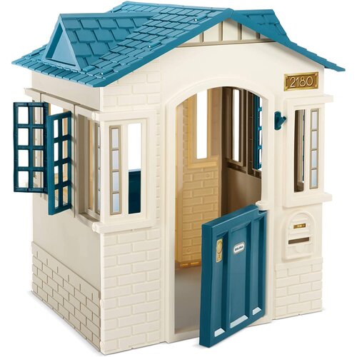 Plastic Cape Cottage Playhouse For Kids   Outdoor Playset And Indoor Playground For Toddlers 